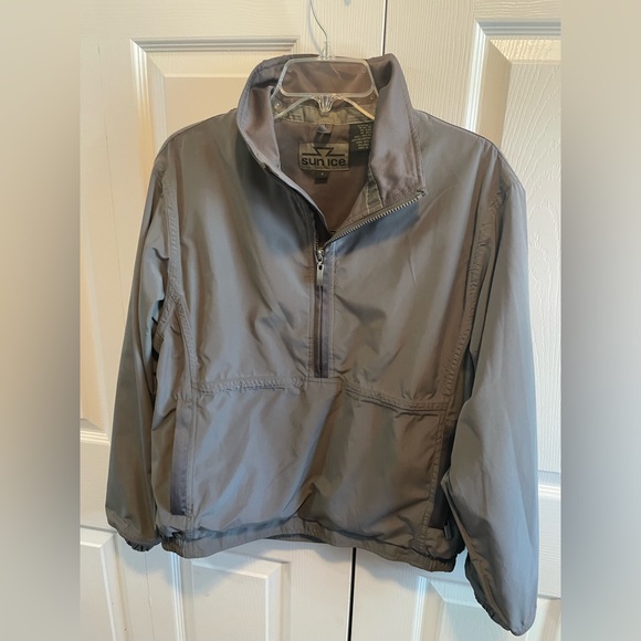 SUNICE Army Green 3/4 Zip Pullover Jacket Men’s Size Small S Army Green - Picture 7 of 13